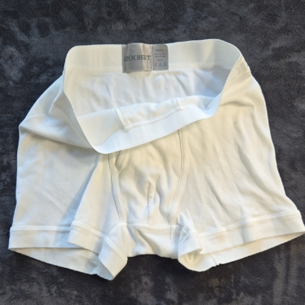2xist White Boxer Briefs Soft Stretchy Fabric - Picture 4 of 7